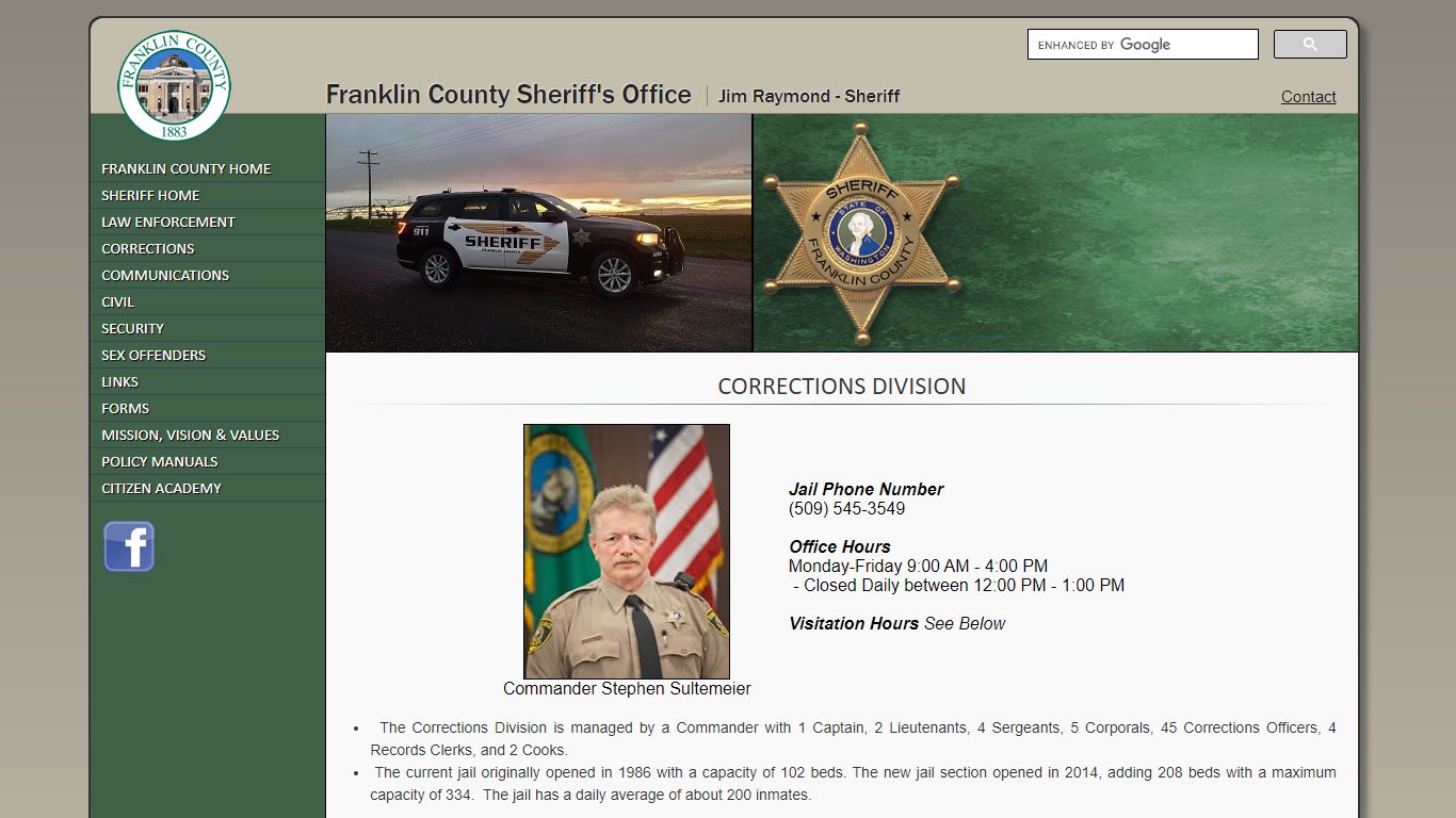 Franklin County Sheriff - Corrections